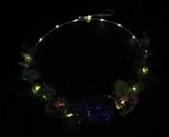 Weihnachtliche Dekoringe|Dekoringe|Frank Handels GmbH & Co. KG LED-Ring "Blumen"