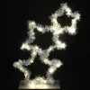 Weihnachtliche Led-Deko|Sterne|Frank Handels GmbH & Co. KG LED-Sterne "Silberglimmer"