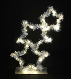 Weihnachtliche Led-Deko|Sterne|Frank Handels GmbH & Co. KG LED-Sterne "Silberglimmer"