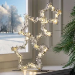 Weihnachtliche Led-Deko|Sterne|Frank Handels GmbH & Co. KG LED-Sterne "Silberglimmer"