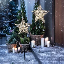 Weihnachtliche Led-Deko|Gartenbeleuchtung|Frank Handels GmbH & Co. KG LED-Stern 