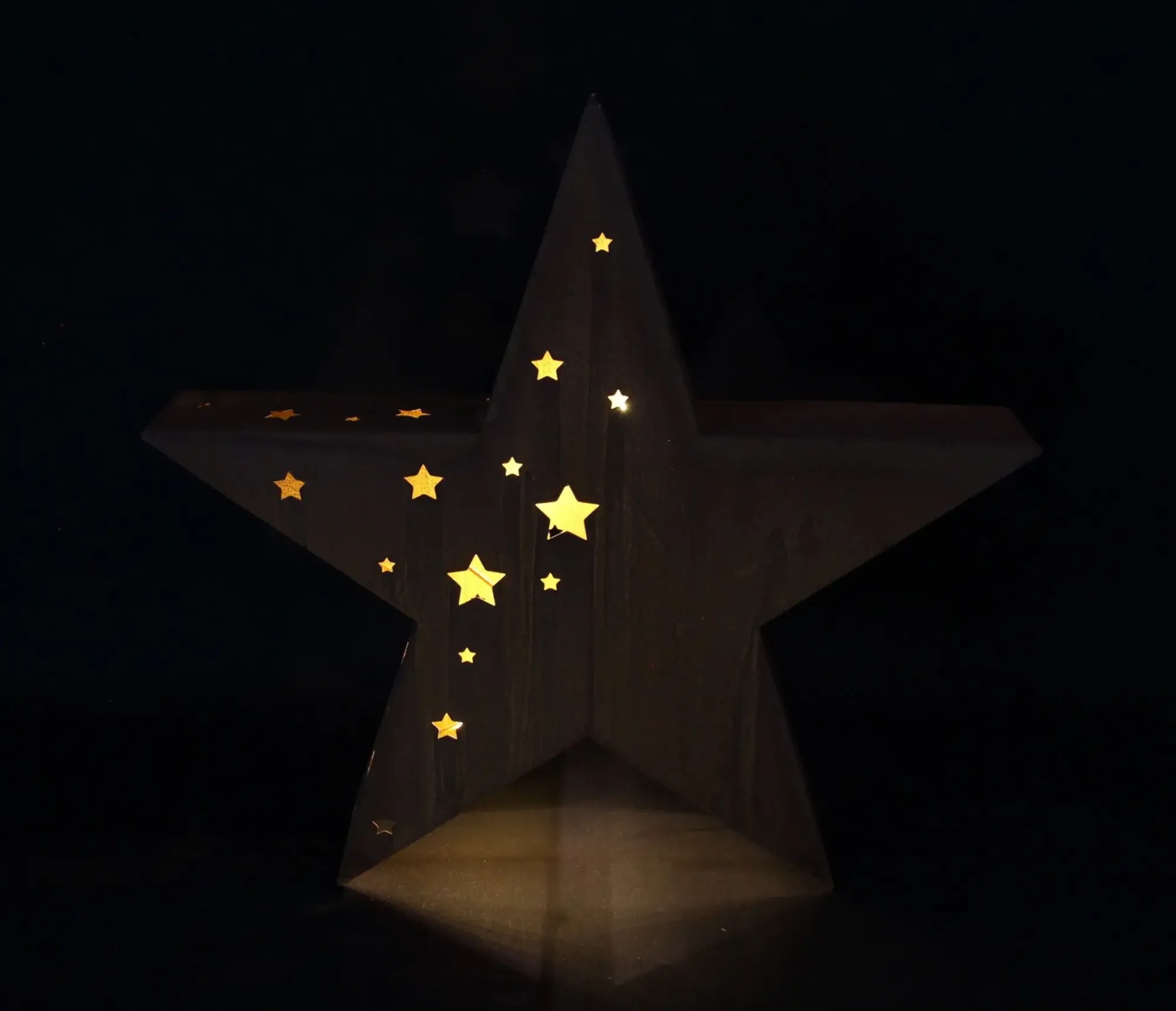 Gartenbeleuchtung|Weihnachtliche Gartendeko|Frank Handels GmbH & Co. KG LED-Stern "Lichtermeer"