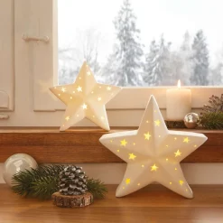 Weihnachtliche Led-Deko|Sterne|Frank Handels GmbH & Co. KG LED-Stern 