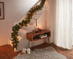Weihnachtliche Led-Deko|Frank Handels GmbH & Co. KG LED-Tannengirlande