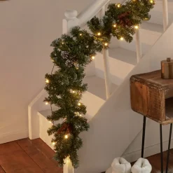 Weihnachtliche Led-Deko|Frank Handels GmbH & Co. KG LED-Tannengirlande