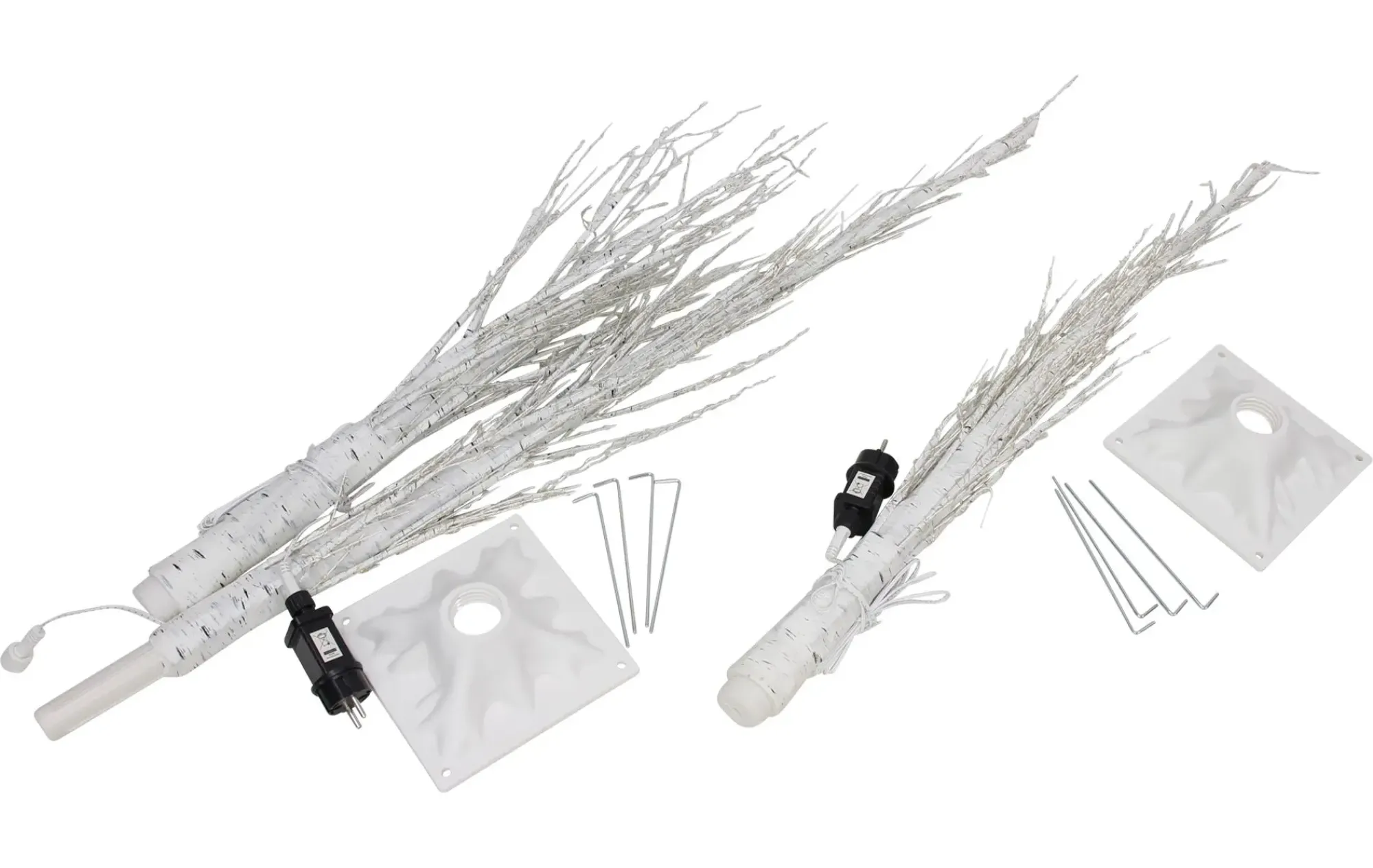 Tannenbäume|Gartenbeleuchtung|Frank Handels GmbH & Co. KG LED-Tanne "White Christmas", 2er Set