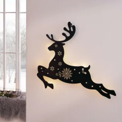 Weihnachtliche Wanddeko|Weihnachtliche Led-Leuchthänger|Frank Handels GmbH & Co. KG LED-Wanddeko