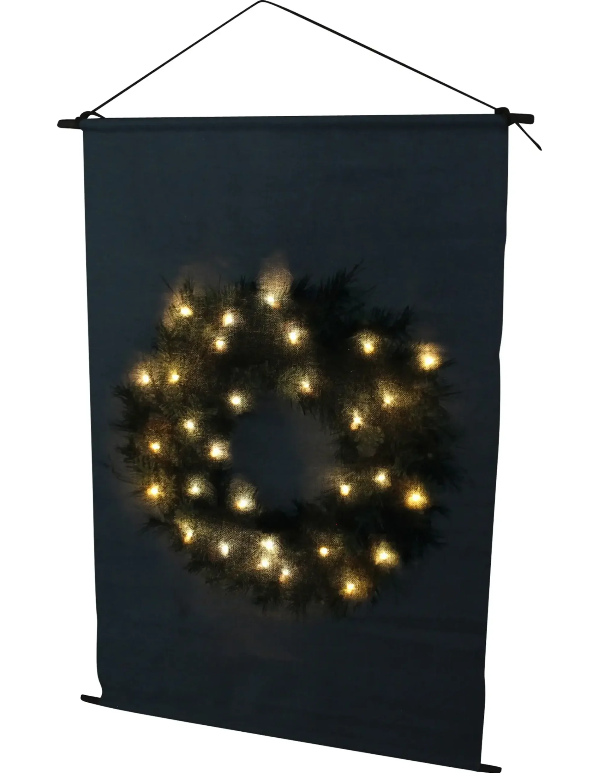 Weihnachtliche Wanddeko|Weihnachtliche Led-Leuchthänger|Frank Handels GmbH & Co. KG LED-Wanddeko "Weihnachtskranz"