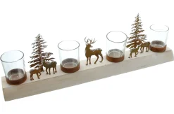 Adventskränze|Weihnachtslichter|Frank Handels GmbH & Co. KG Lichterboard "Winterlandschaft"