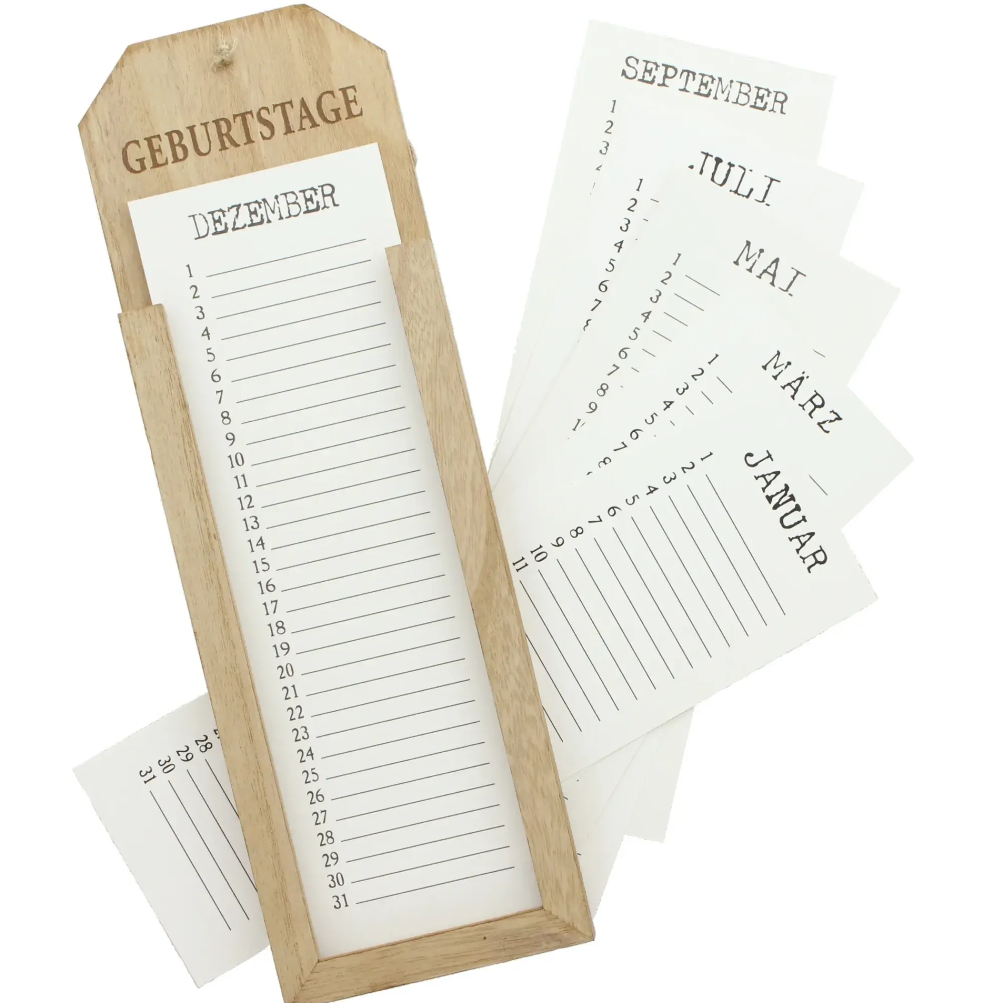 Kalender & Organizer|Küche|Frank Handels GmbH & Co. KG Memoboard "Geburtstage"