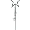 Weihnachtliche Gartendeko|Sterne|Frank Handels GmbH & Co. KG Metalldeko "Sternenzauber"