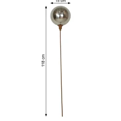 Herbstgarten|Weihnachtliche Gartenstecker|Frank Handels GmbH & Co. KG Metallstecker 