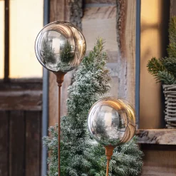Herbstgarten|Weihnachtliche Gartenstecker|Frank Handels GmbH & Co. KG Metallstecker 