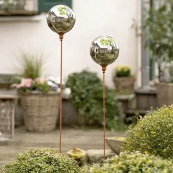 Herbstgarten|Weihnachtliche Gartenstecker|Frank Handels GmbH & Co. KG Metallstecker 