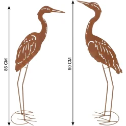 Gartenfiguren|Dekofiguren|Frank Handels GmbH & Co. KG Metallvogel 