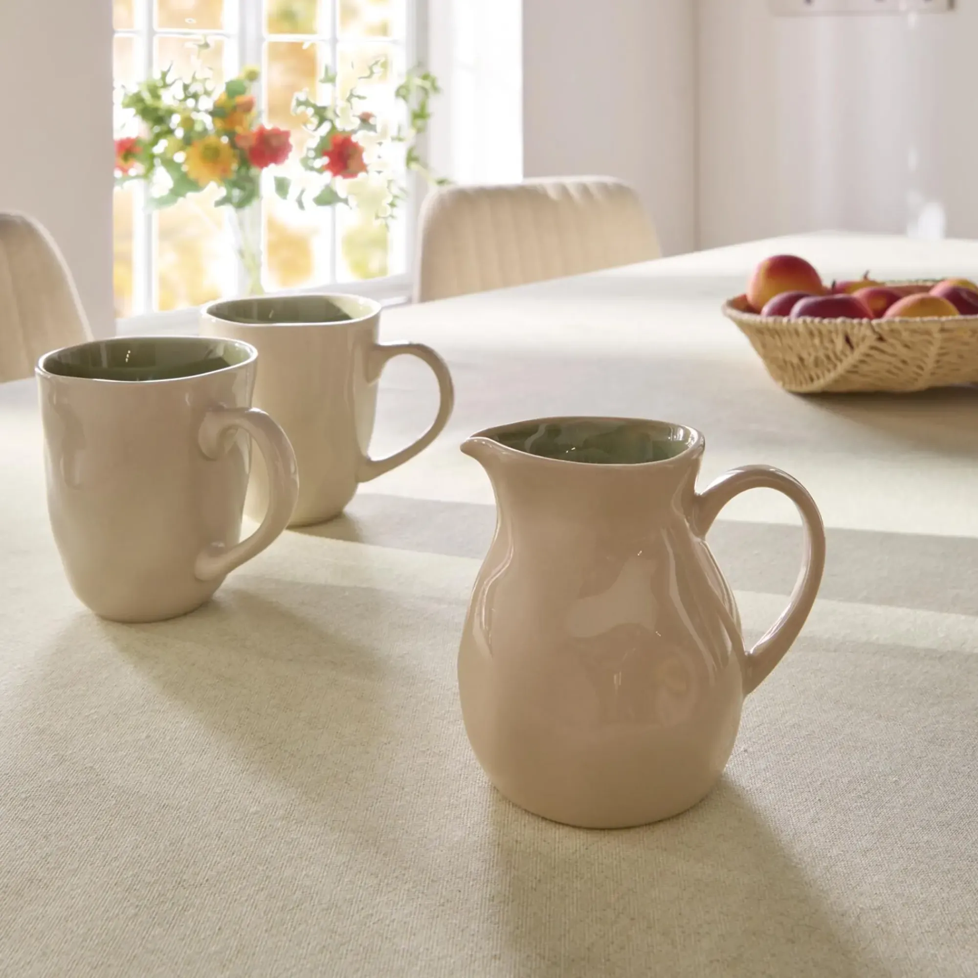 Geschirr|Küche|Frank Handels GmbH & Co. KG Milchkännchen "Organic"