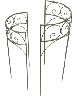 Rankhilfen & Rankbögen|Gartenstecker|Frank Handels GmbH & Co. KG Pflanzenstütze "Antik", 2er Set
