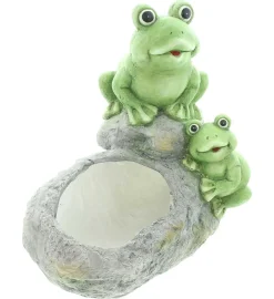 Pflanztöpfe|Gartenfiguren|Frank Handels GmbH & Co. KG Pflanzer "Froschpaar"