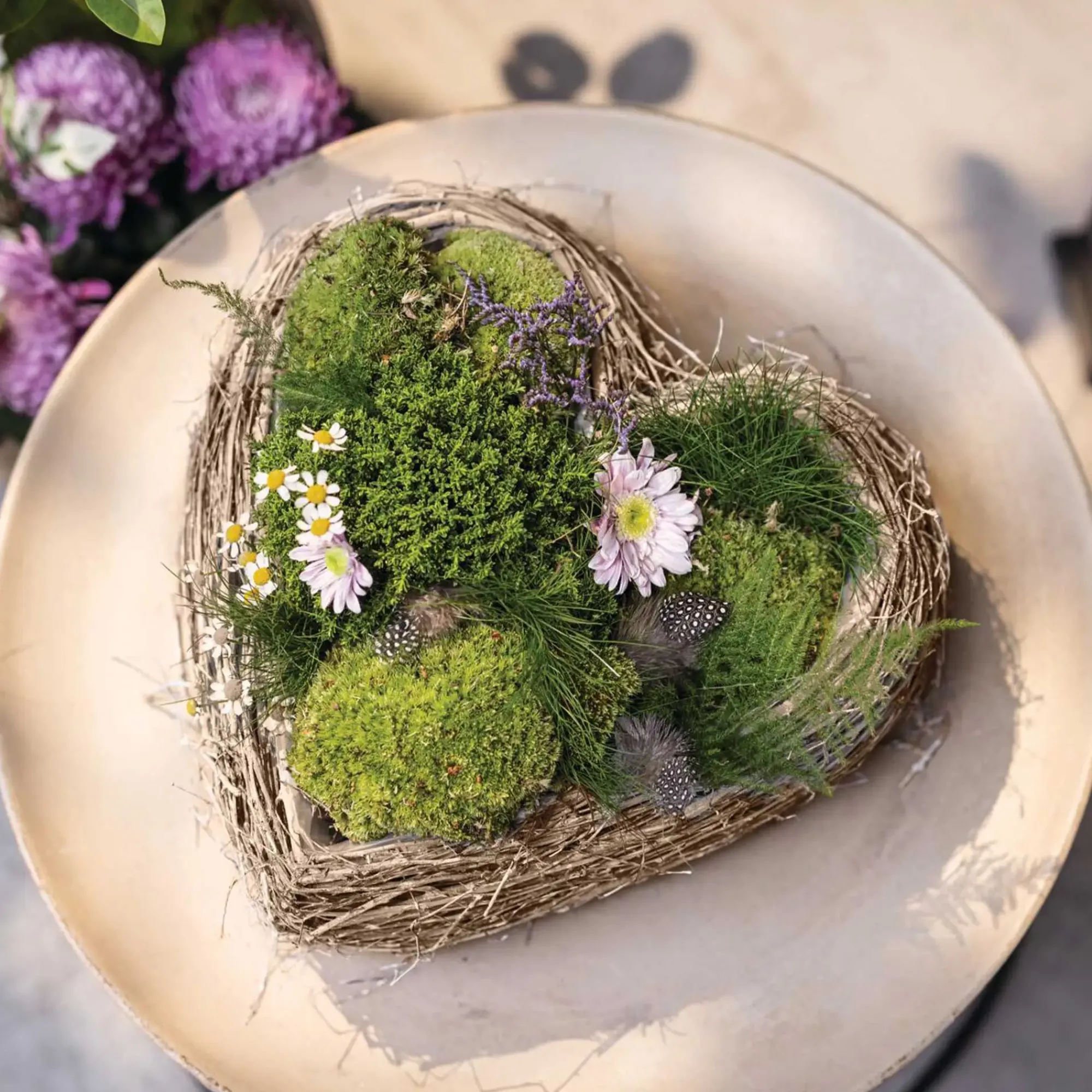 Pflanzkörbe|Pflanzkörbe|Frank Handels GmbH & Co. KG Pflanzer "Herz"