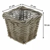 Herbstgarten|Pflanzkörbe|Frank Handels GmbH & Co. KG Pflanzer "Rattan", klein