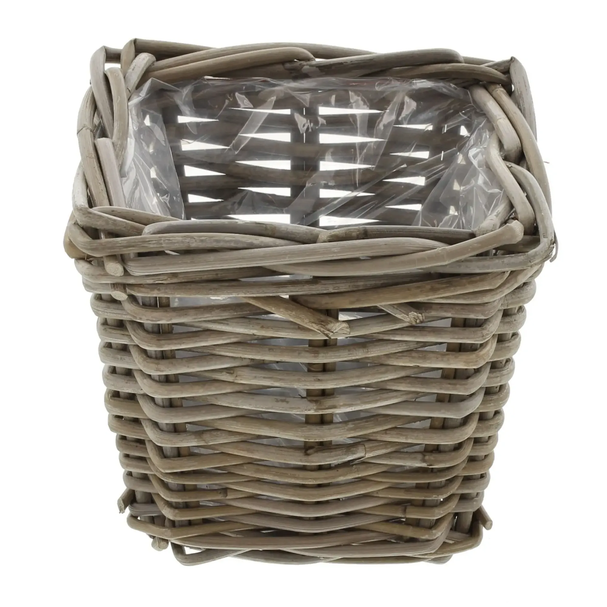 Herbstgarten|Pflanzkörbe|Frank Handels GmbH & Co. KG Pflanzer "Rattan", klein