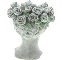 Pflanztöpfe|Gartenfiguren|Frank Handels GmbH & Co. KG Pflanzer "Rosenmädchen"