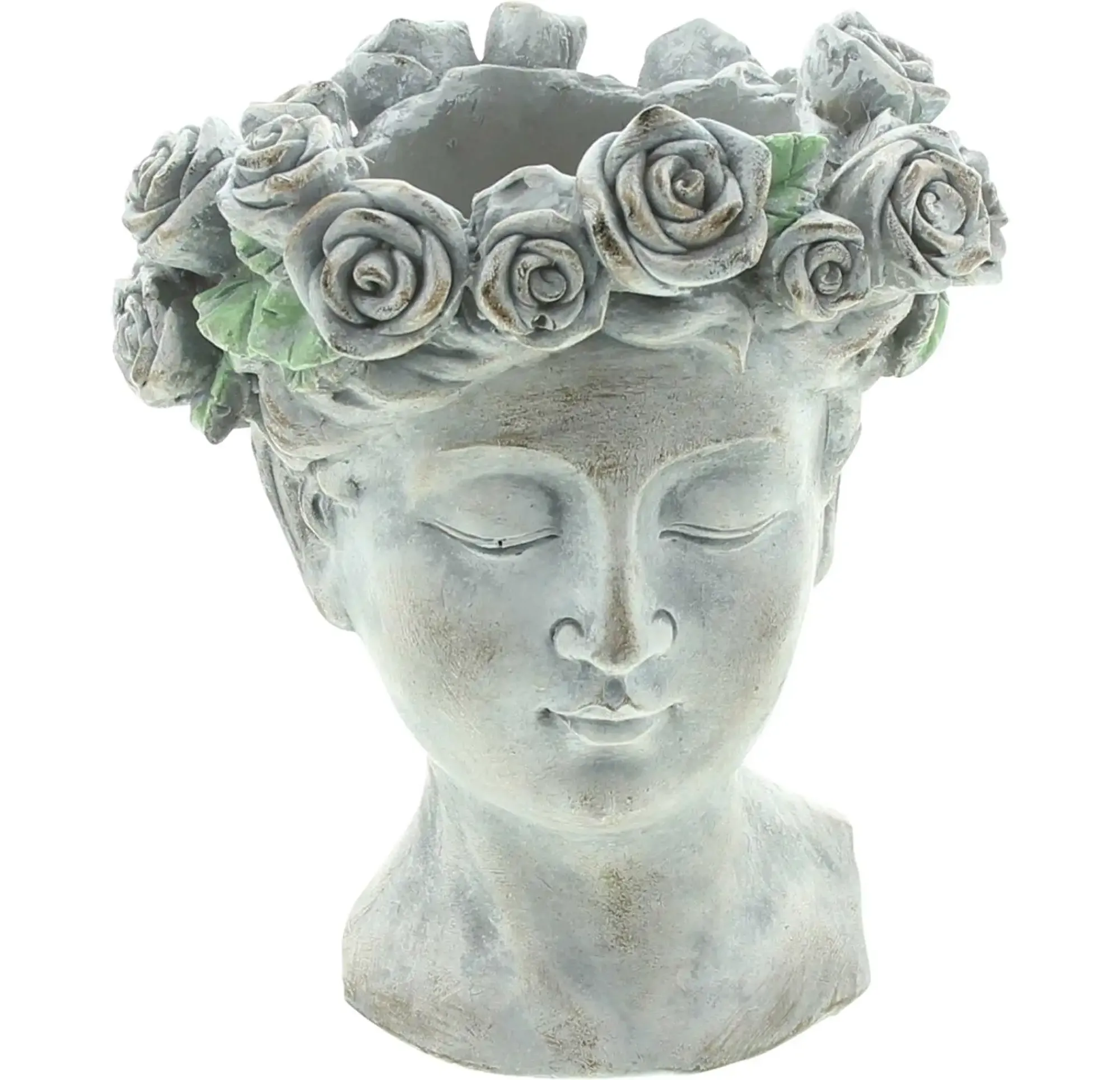 Pflanztöpfe|Gartenfiguren|Frank Handels GmbH & Co. KG Pflanzer "Rosenmädchen"