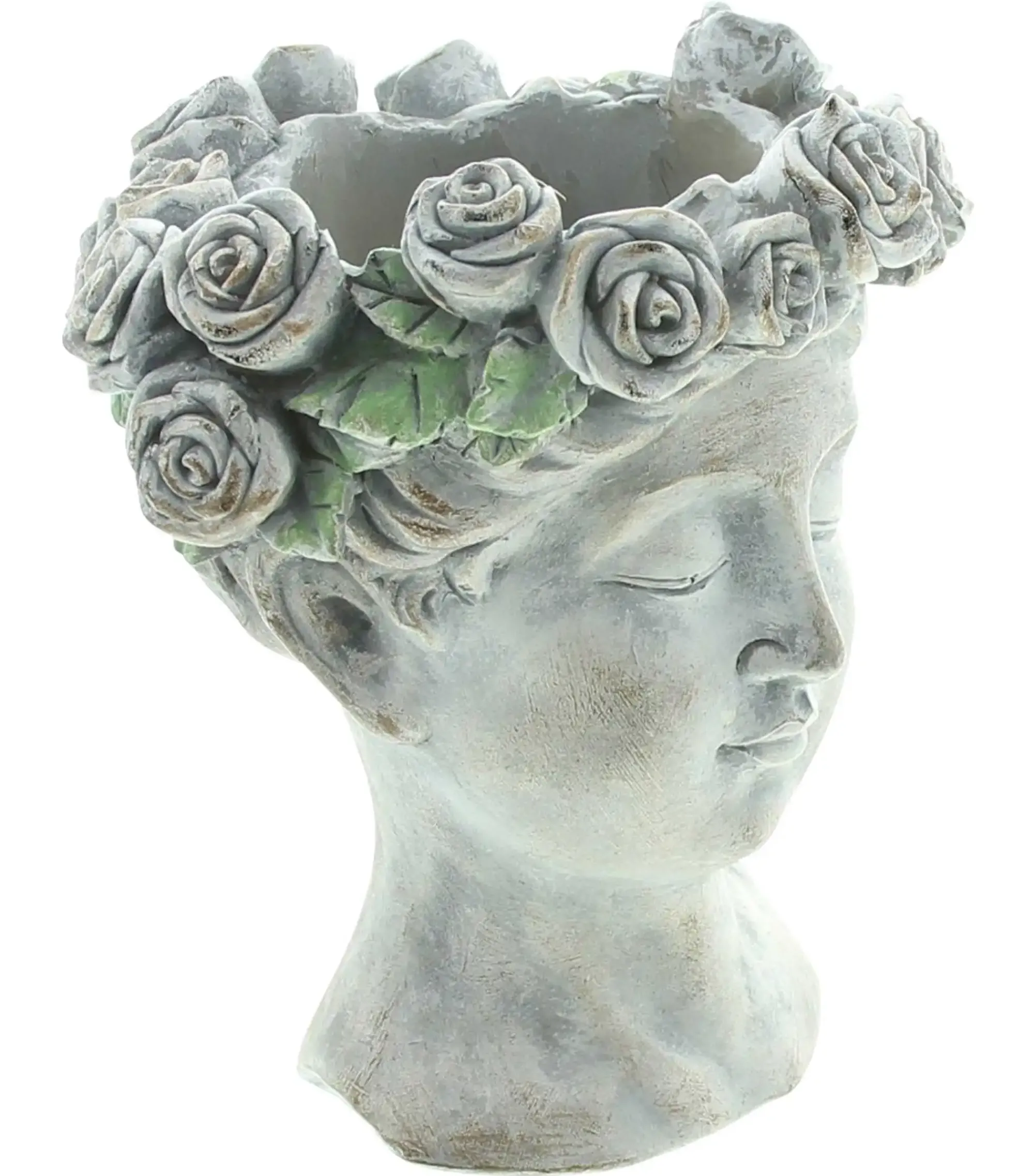 Pflanztöpfe|Gartenfiguren|Frank Handels GmbH & Co. KG Pflanzer "Rosenmädchen"