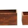 Pflanztöpfe|Frank Handels GmbH & Co. KG Pflanzer "Rost", 2er Set