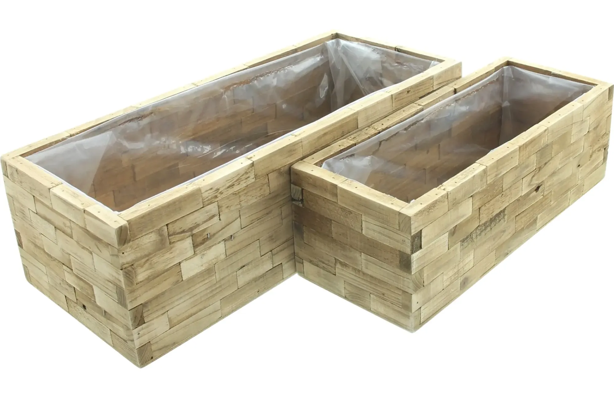 Pflanztöpfe|Frank Handels GmbH & Co. KG Pflanzkasten "Puro", 2er Set