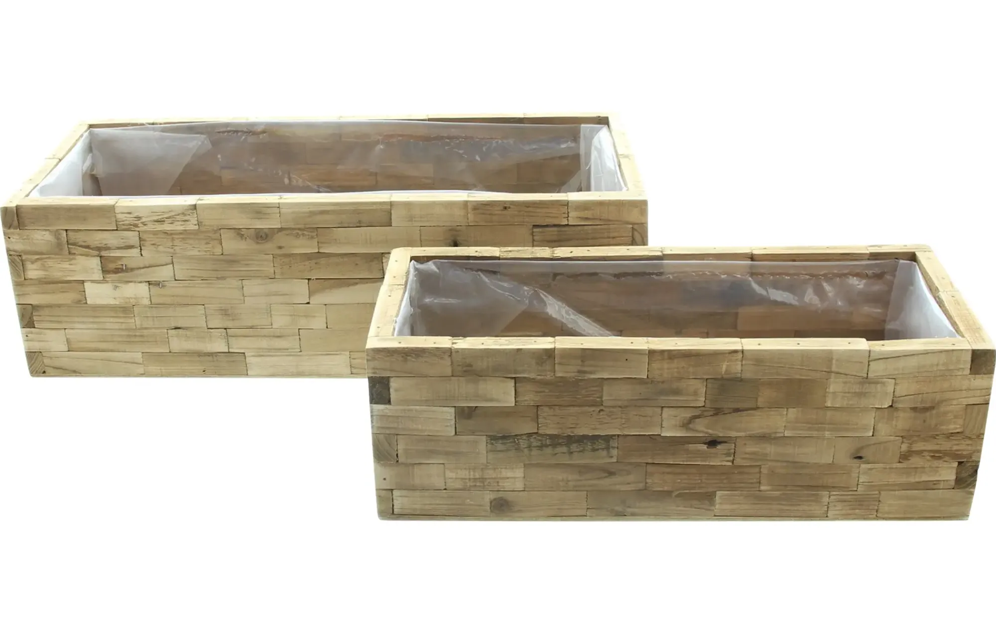 Pflanztöpfe|Frank Handels GmbH & Co. KG Pflanzkasten "Puro", 2er Set