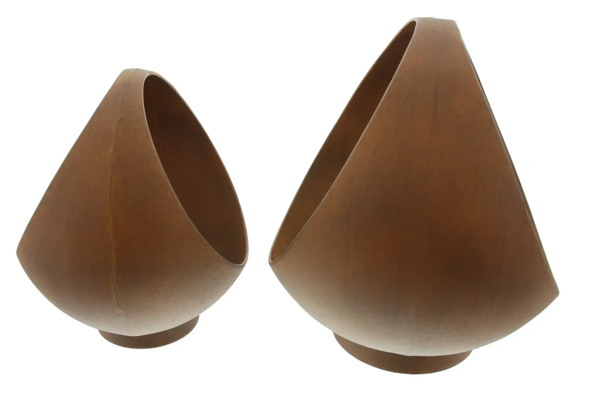 Pflanztöpfe|Weihnachtliche Gartendeko|Frank Handels GmbH & Co. KG Pflanzkugel "Rost", 2er Set