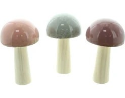 Dekopilze|Frank Handels GmbH & Co. KG Pilz "Glossy", 3er Set