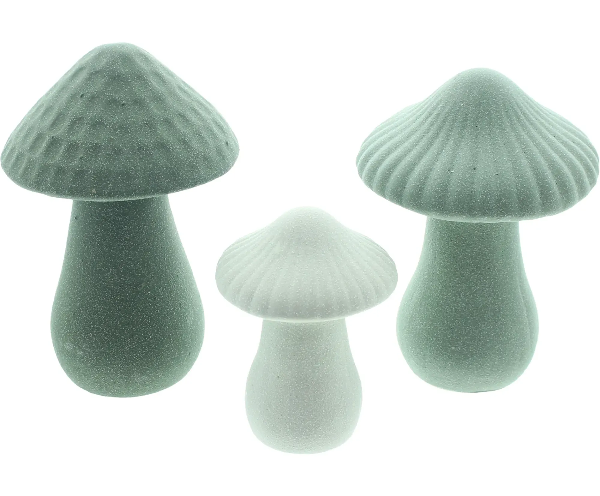Dekopilze|Frank Handels GmbH & Co. KG Pilz "Grün", 3er Set