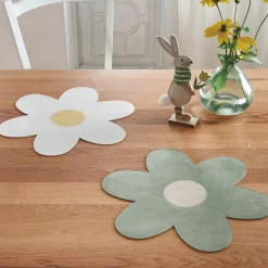 Tischsets|Esszimmer|Frank Handels GmbH & Co. KG Platzmatte "Blümchen", 2er Set
