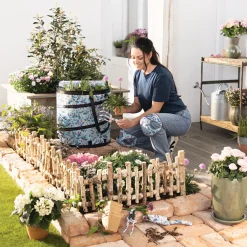 Gartendeko|Beetbegrenzung & Zäune|Frank Handels GmbH & Co. KG Pop-up-Laubsammler