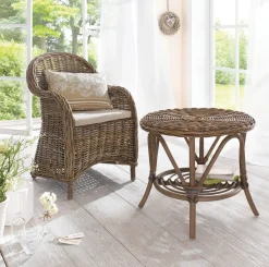 Herbstgarten|Sessel & Stühle|Frank Handels GmbH & Co. KG Rattansessel 