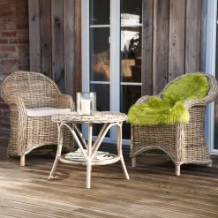 Herbstgarten|Sessel & Stühle|Frank Handels GmbH & Co. KG Rattansessel 