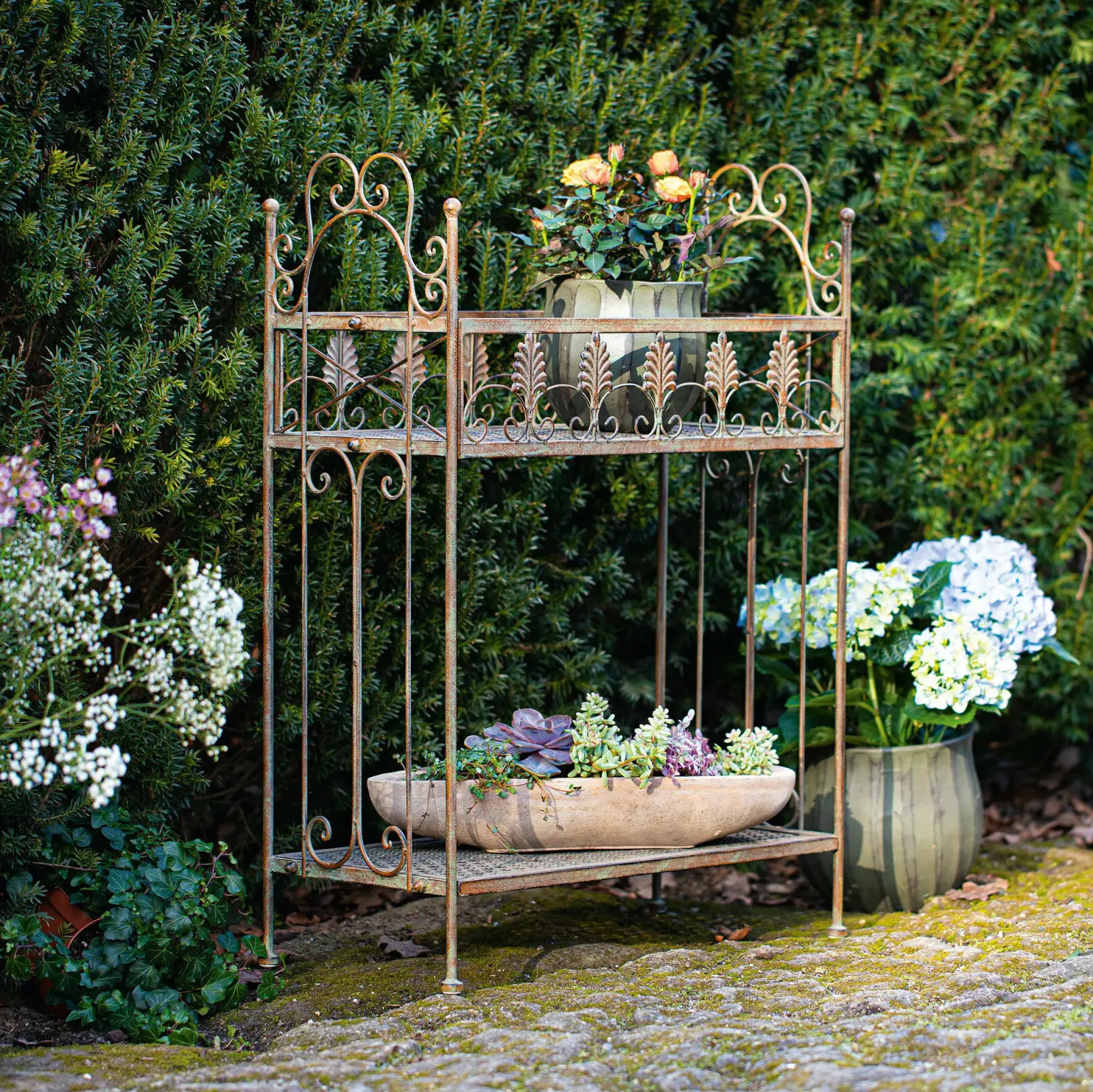 Regale Für Den Garten|Regale|Frank Handels GmbH & Co. KG Regal "Antik"