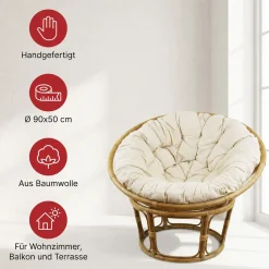 Sessel & Stühle|Flechtmöbel|Frank Handels GmbH & Co. KG Relaxsessel 