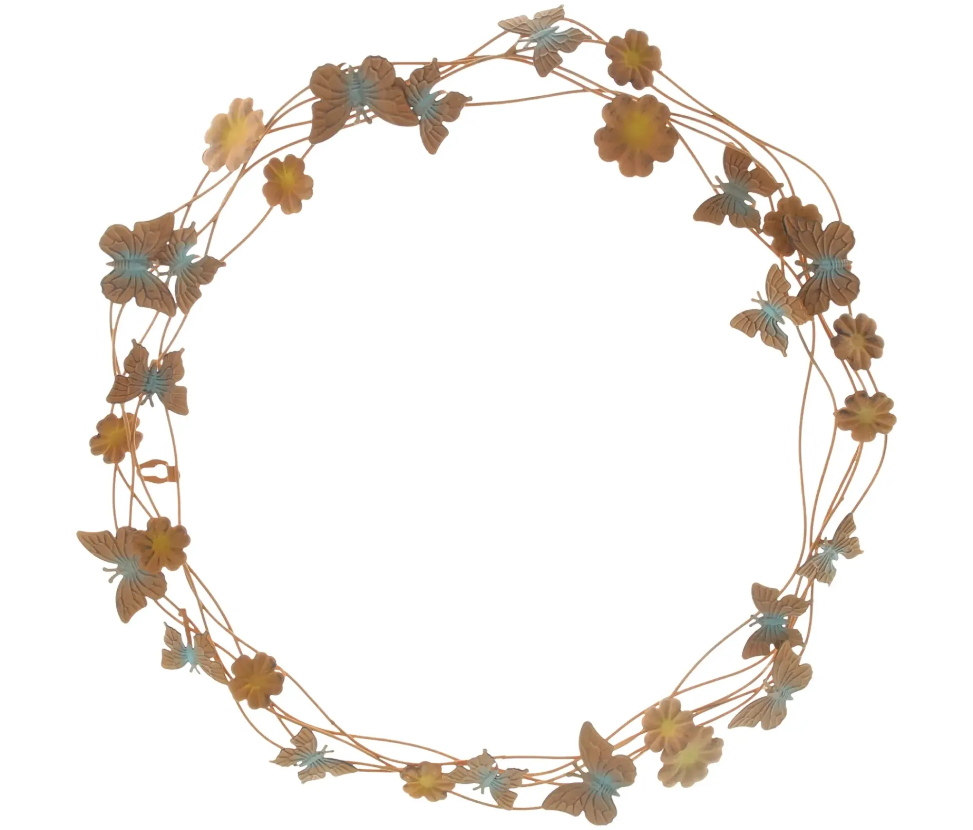 Kränze|Kränze|Frank Handels GmbH & Co. KG Rostkranz "Blumen und Schmetterlinge"
