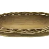 Herbstliche Dekoschalen|Dekoschalen & -Etageren|Frank Handels GmbH & Co. KG Schale "Flechtrand", oval