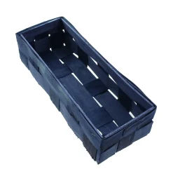 Erntekörbe|Spankörbe|Frank Handels GmbH & Co. KG Schale "Gefärbt", blau
