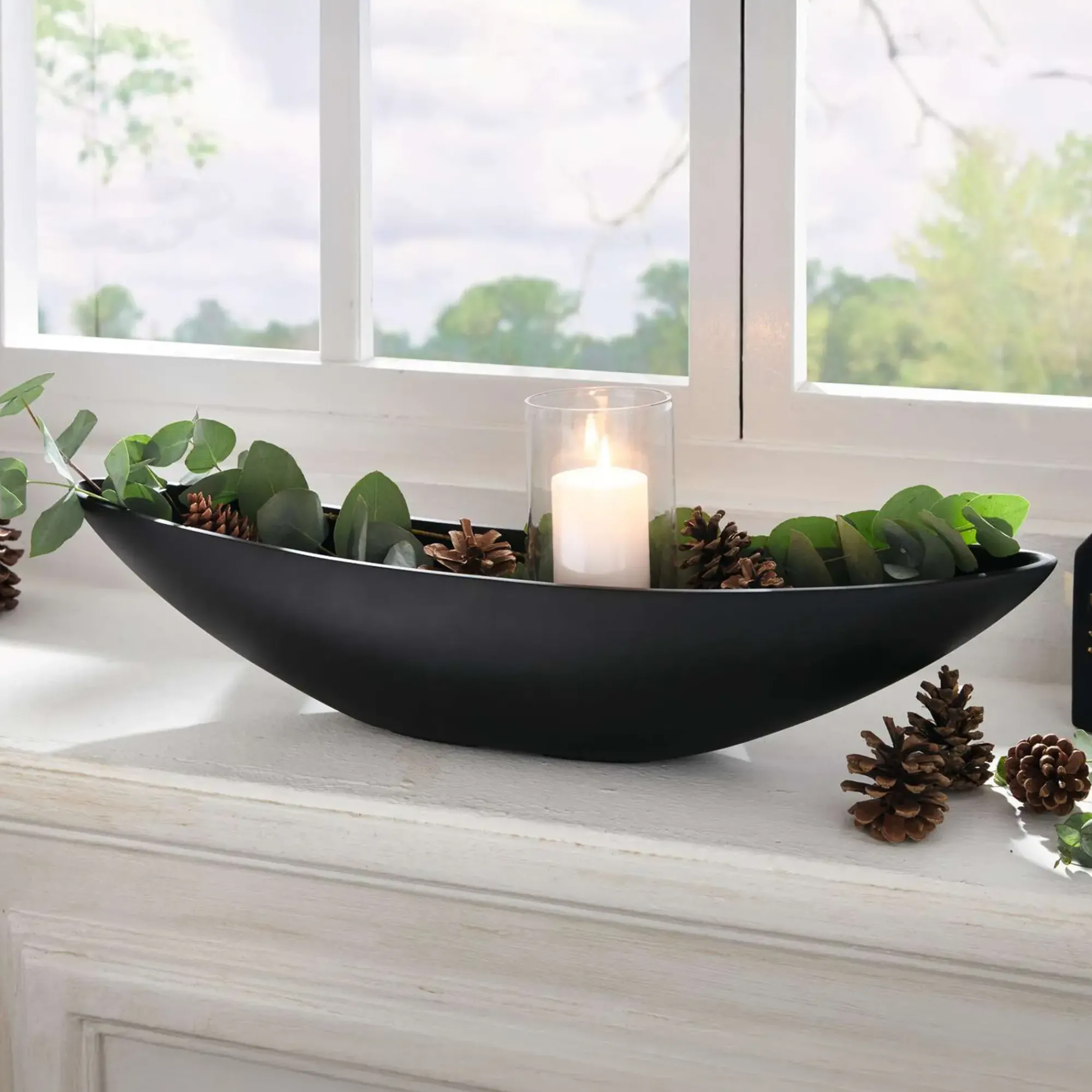 Herbstliche Dekoschalen|Dekoschalen & -Etageren|Frank Handels GmbH & Co. KG Schale "Modern"