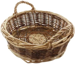 Schalen|Erntekörbe|Frank Handels GmbH & Co. KG Schale "Natur/Weiß", klein