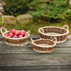 Schalen|Erntekörbe|Frank Handels GmbH & Co. KG Schale "Natur/Weiß", mittel