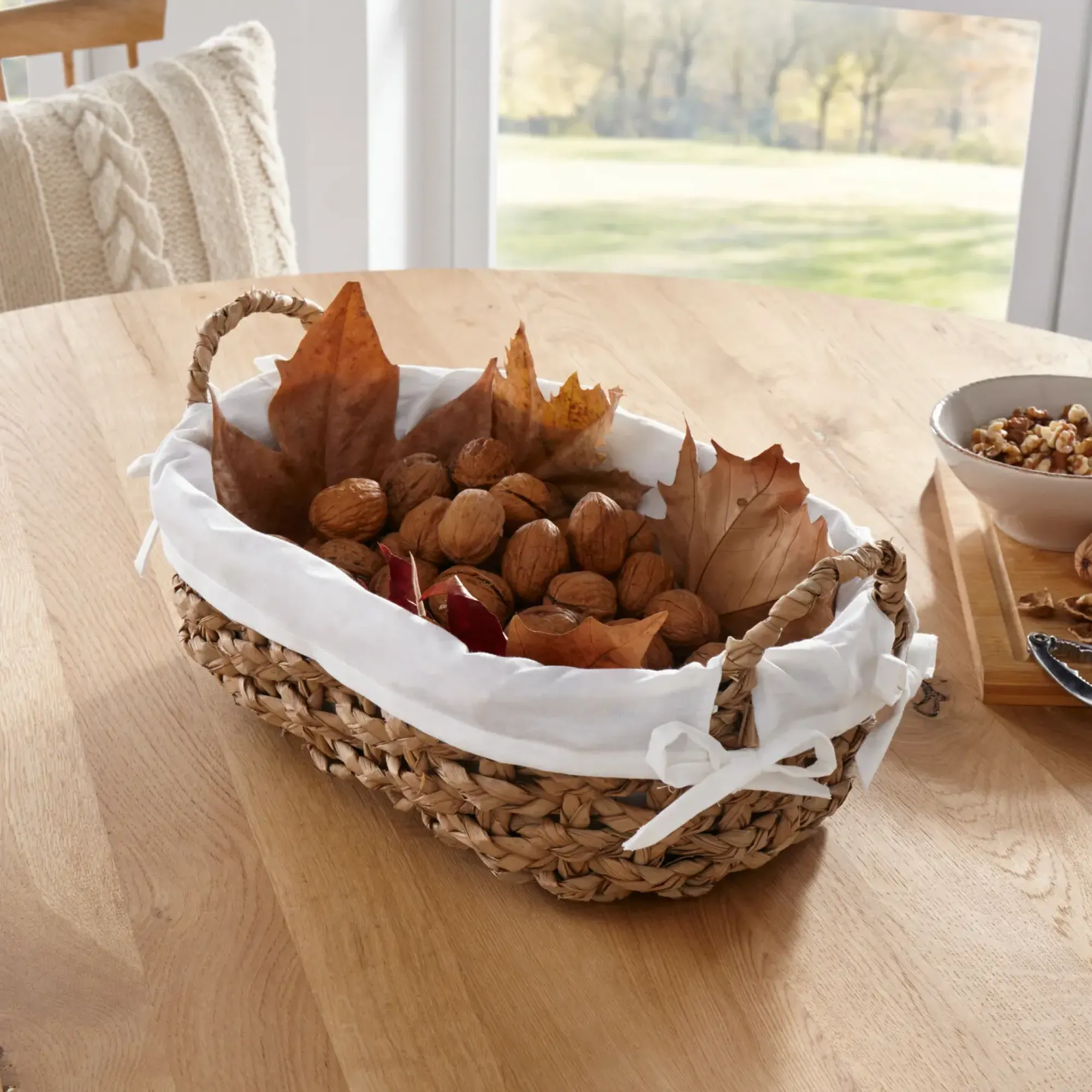 Brotkörbe|Herbstliche Dekoschalen|Frank Handels GmbH & Co. KG Schale "Schilfgras"