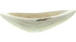 Herbstliche Dekoschalen|Dekoschalen & -Etageren|Frank Handels GmbH & Co. KG Schale "Wood", tief