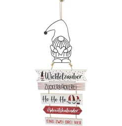Dekohänger|Frank Handels GmbH & Co. KG Schild "Weihnachts-Wichtelzauber"