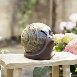 Gartenfiguren|Frank Handels GmbH & Co. KG Schnecke "Cordula"